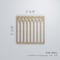 Ekena Millwork Small Cedar Park Decorative Fretwork Wood Wall Panels, Walnut, 11 3/8"W x 11 3/8"H x 3/8"T WALW12X12X0375CRPWA - alternate 5